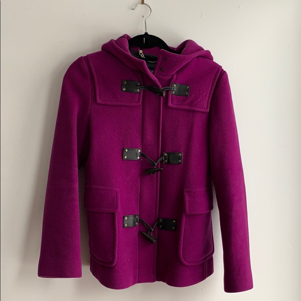 Burberry London toggle zip jacket